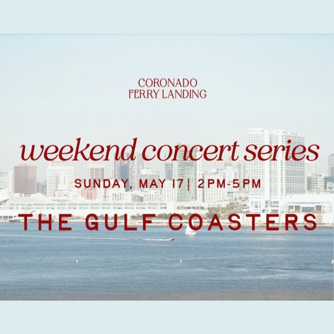 Coronado Weekend Concert Series Presents: The Gulf Coasters  | Things to do | El Cordova Hotel