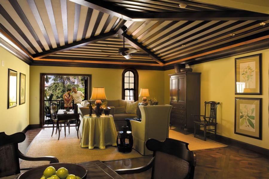 Dining in 2 Bedroom Lanai Suite with Terrace at Brazilian Court