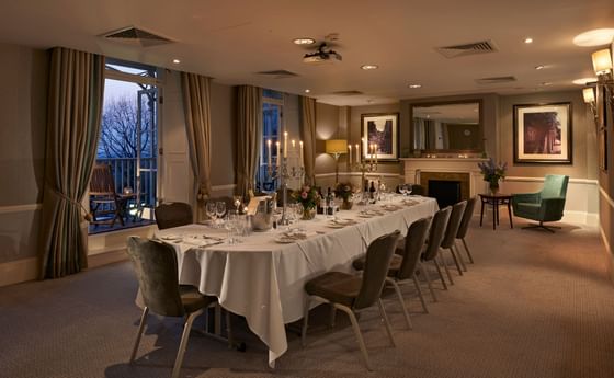 Interior view of a meeting room at Richmond Hill Hotel