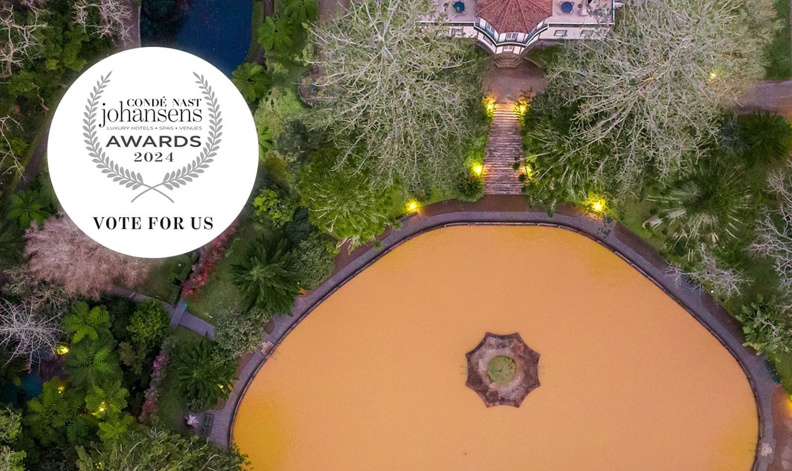 Terra Nostra Garden Hotel nomeado para prémio Condé Nast Johansens