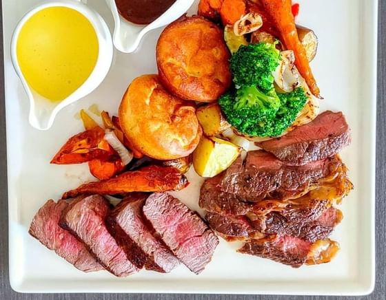 Traditional Sunday Roast in Terrace at The Danna Langkawi