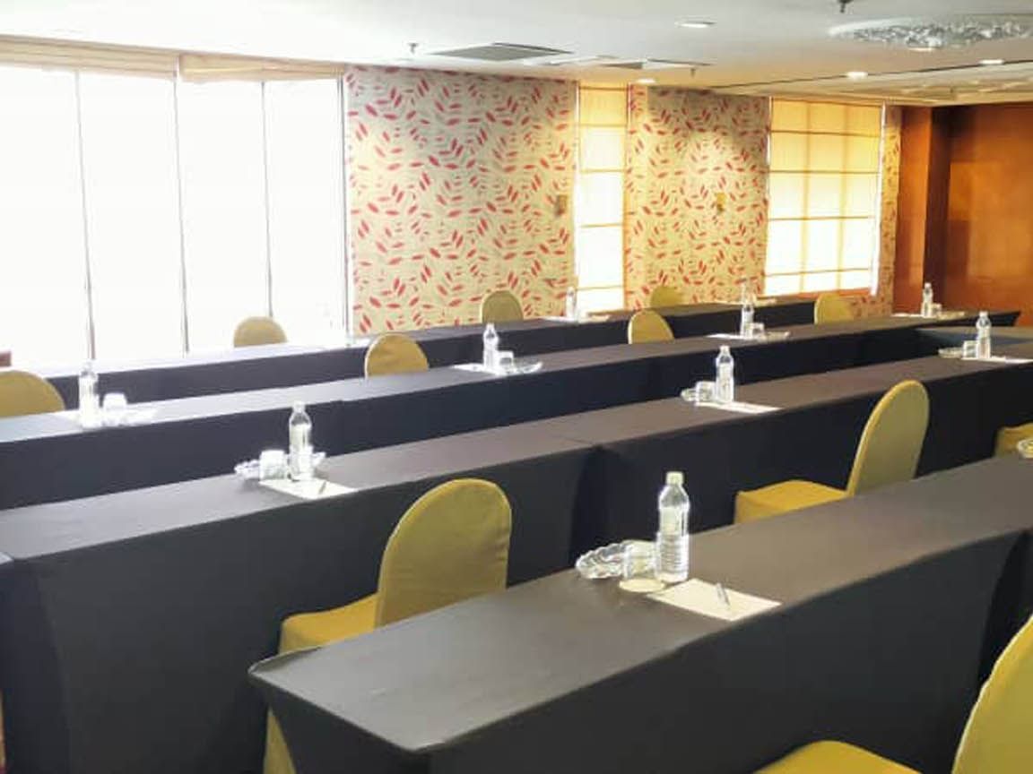 The arranged Kuala Pilah meeting room with chairs and tables