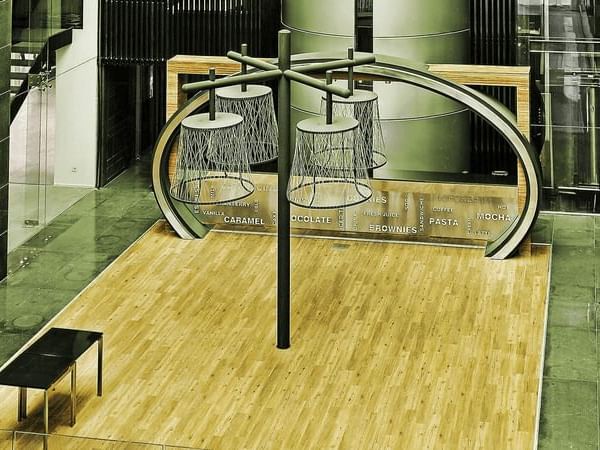 Interior design of the Shopping Mall near Warwick Stone 55 - Beirutt