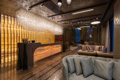 Budva, Karadağ'daki Merit Starlit Otel'de Resepsiyon
