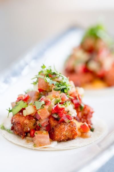 Leicester Square Kitchen Soft Taco Veggie Chicken