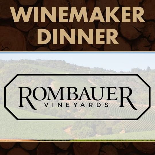 Winemaker Dinner with Rombauer Vineyards Logo