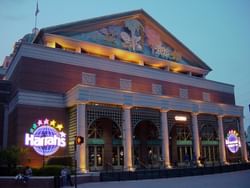 Exterior view of Harrah's Casino near La Galerie Hotel