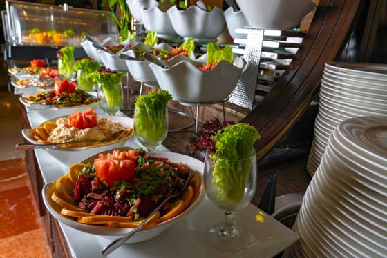 Buffet at Dar Al Taqwa Madinah