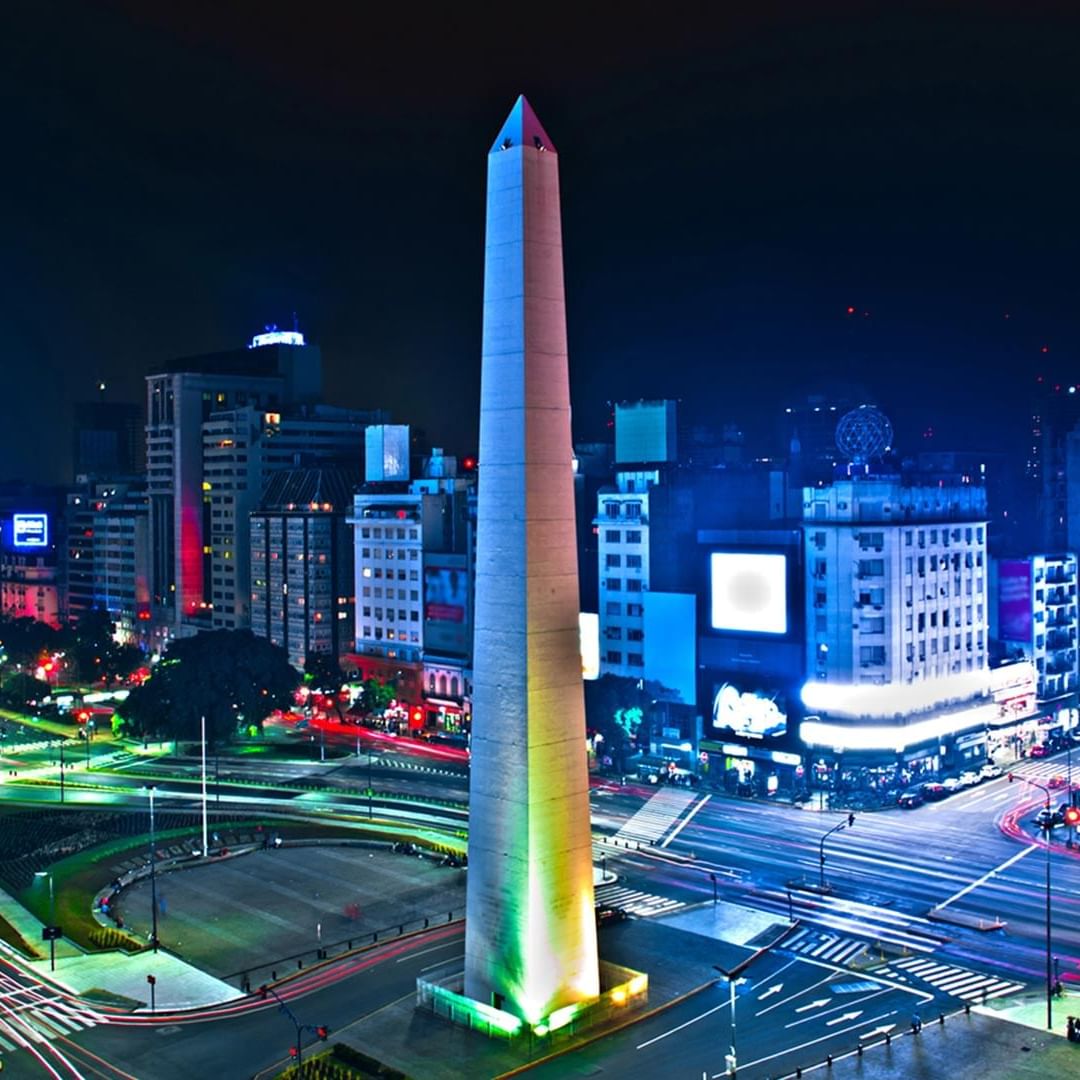 The Obelisco monument in Buenos Aires near DOT Hotels