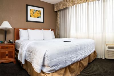 Interior of Junior King Suite at MCM Elegante Beaumont