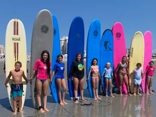 Lifeguard Surf Camp Surfing Lessons Diamond Beach NJ New Jersey Surf Lessons