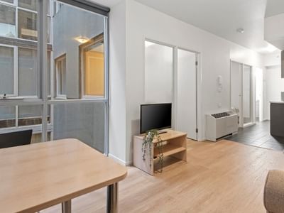 2 Bedroom - Standard Apartment Living Area