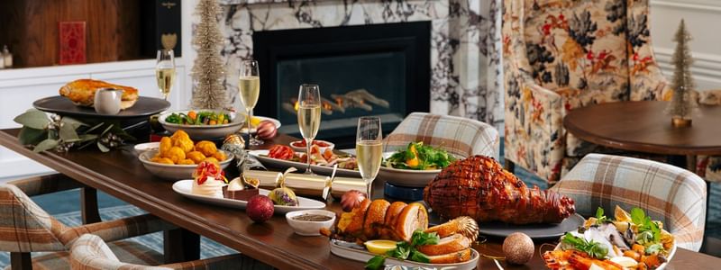 Christmas lunch served at Pullman Melbourne City Centre