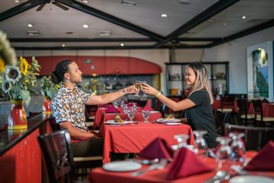 Two at Sorrento Italian Restaurant in Holiday Inn Montego Bay