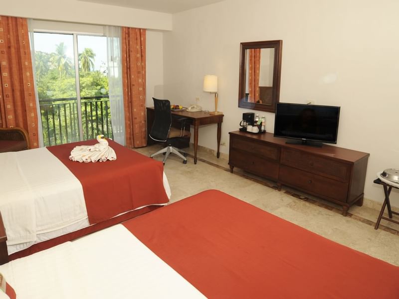 Standard Double Room with open balcony at Gamma Hotels