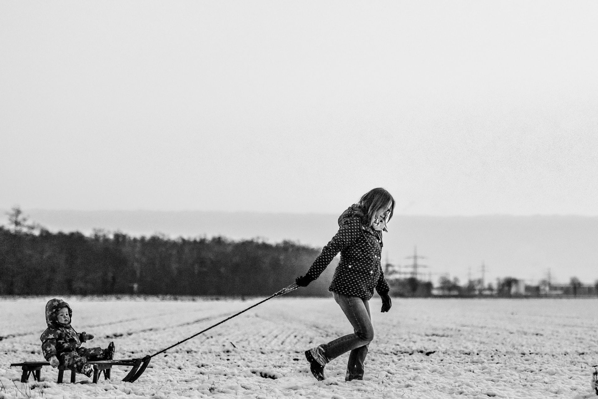 Sledding in Berlin