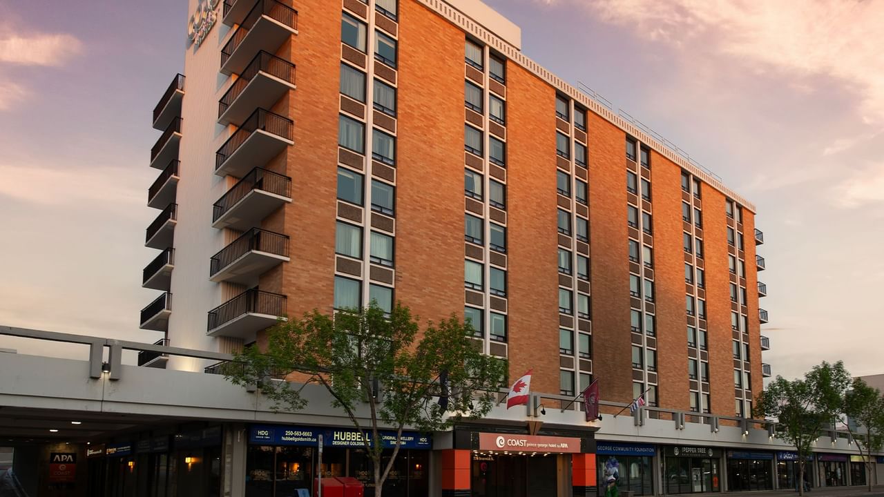 Exterior of Coast Prince George Hotel by APA