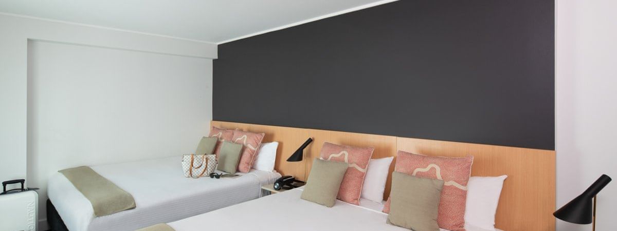 Family Room with two beds at ibis Sydney World Square hotel