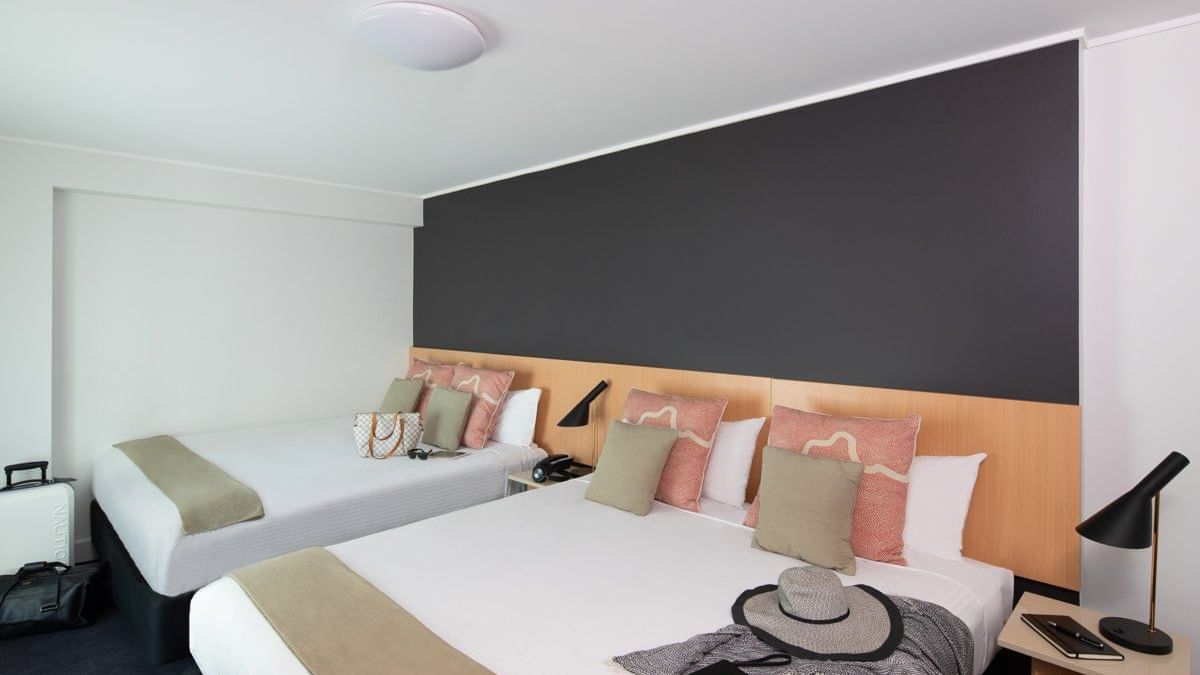 Family Room with two beds at ibis Sydney World Square hotel