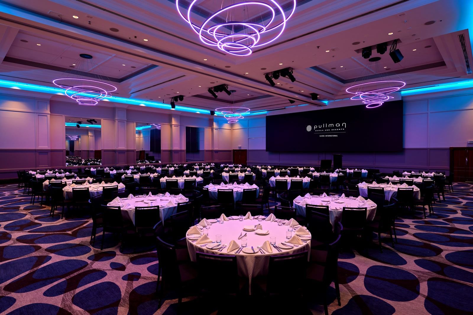 refurbished grand ballroom at Pullman Cairns International