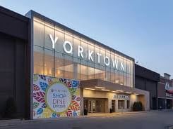 indoor mall yorktown lit up sign