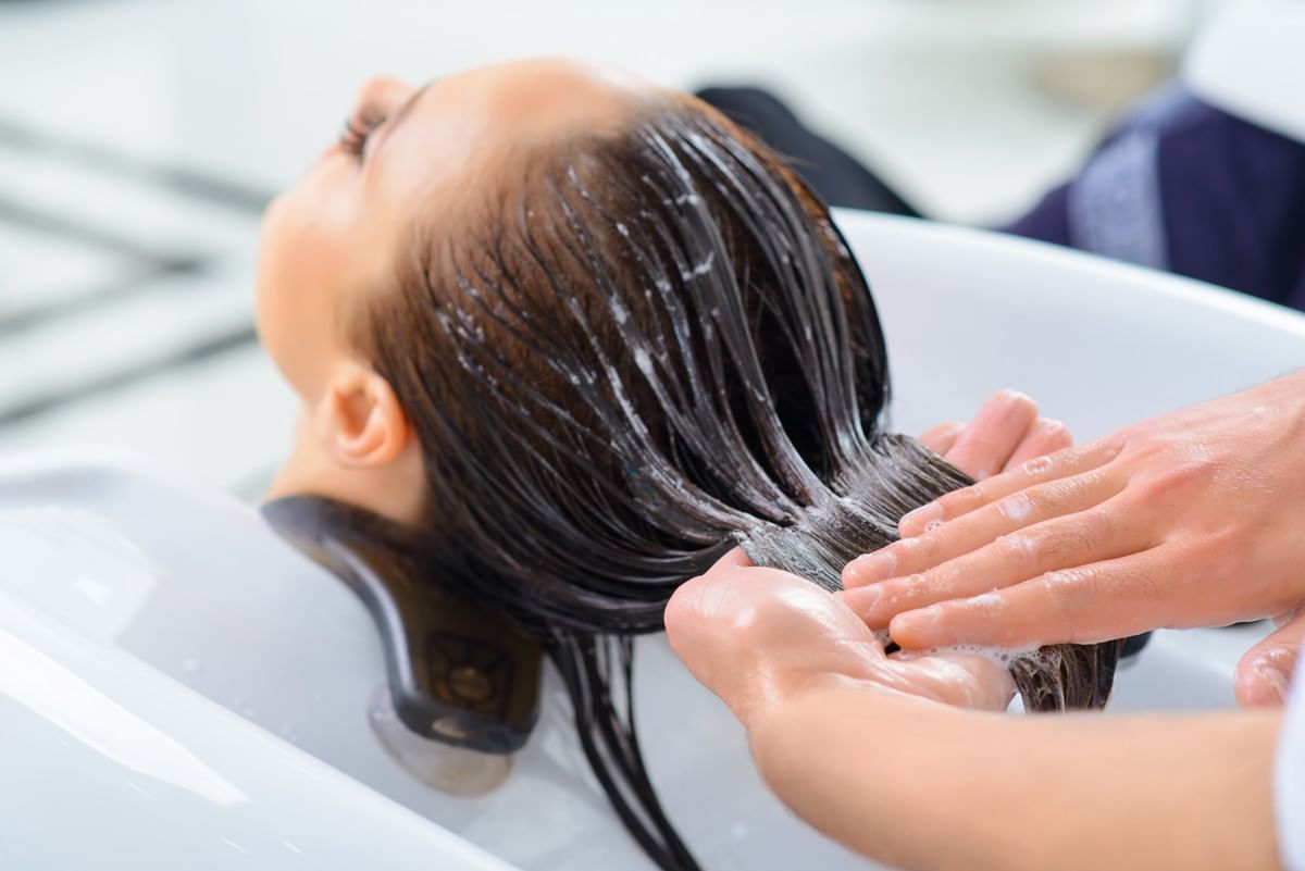 hair washing service near disney world at reflections spa and salon
