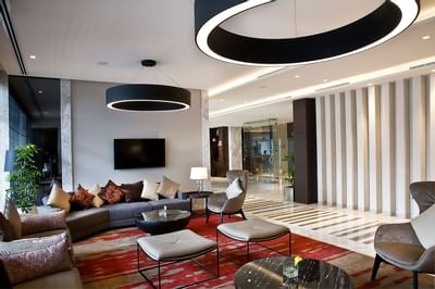 Lobby at Grayton Hotel Dubai