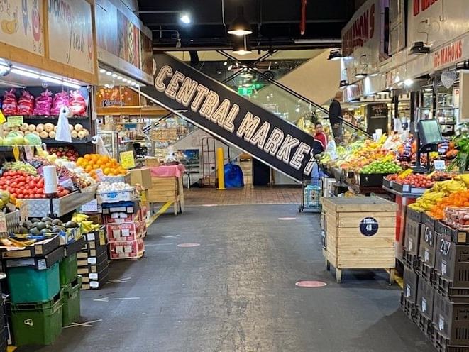 Fruits shops at Adelaide Central Markets