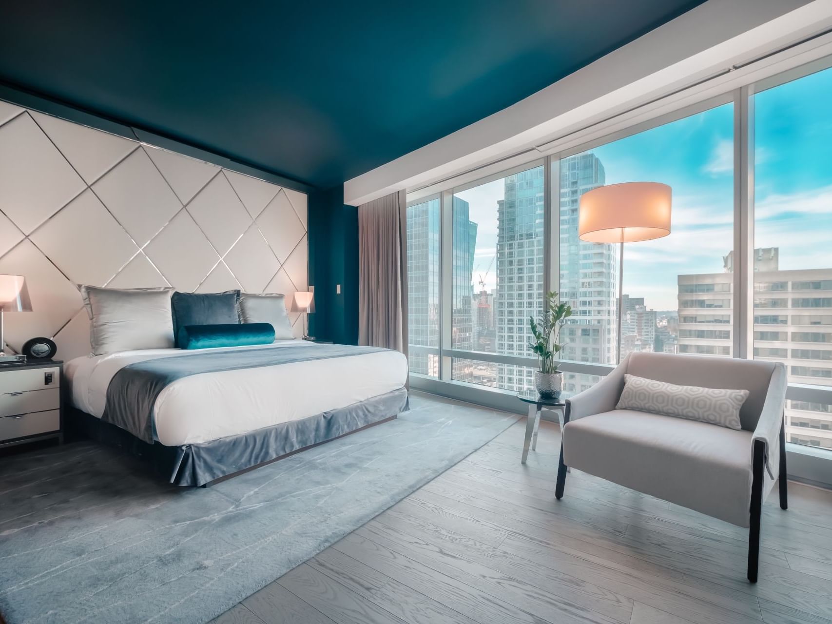 Interior of Cityscape King Bedroom at Paradox Hotels & Resorts