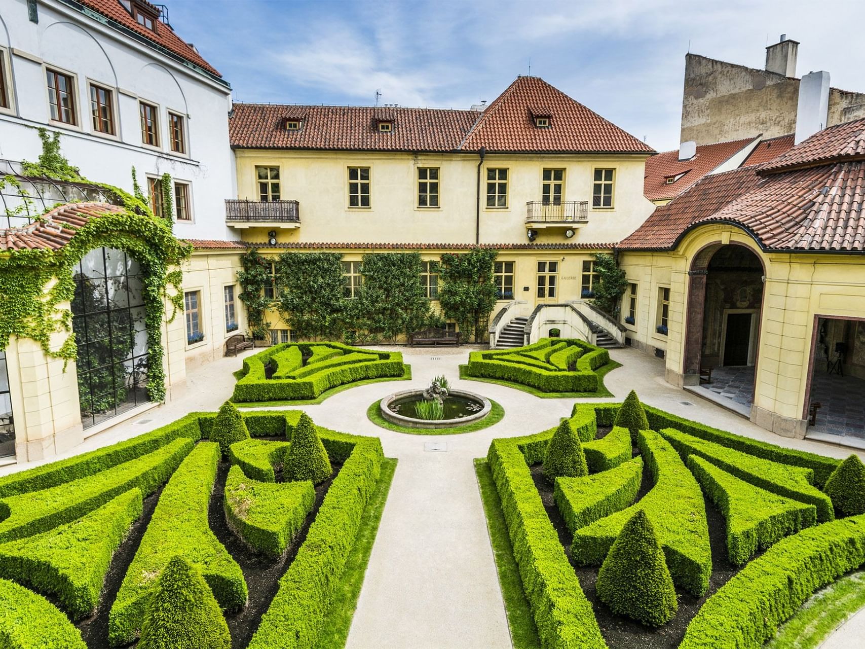 Vrtba Garden at Aria Hotel in Prague
