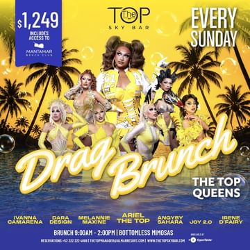 Drag Brunch at The Top Sky Bar