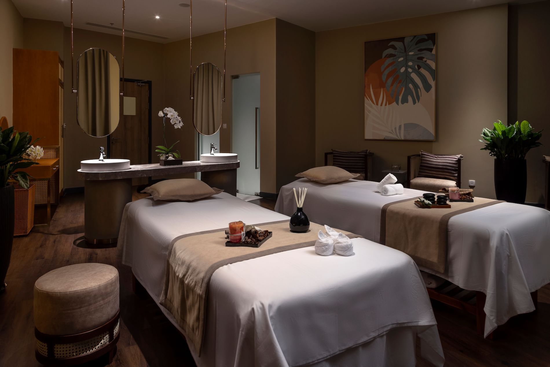 Interior of a Couple Room at Wyndham Garden C R R