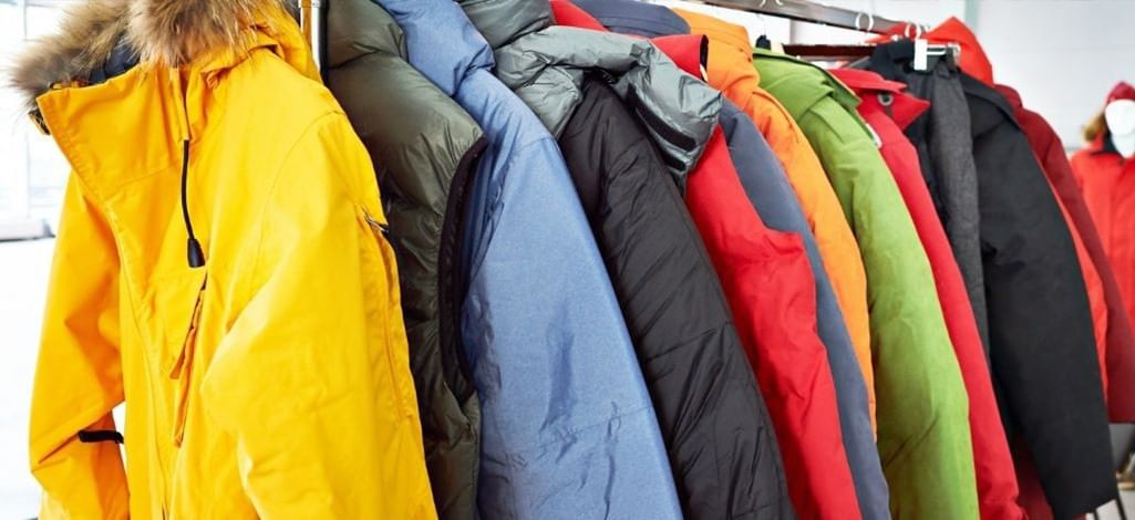 Colourful winter jackets at Whistler Turkey Sale