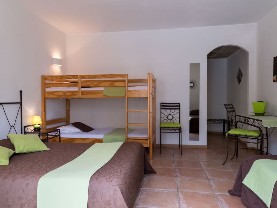Bedroom in Hotel Le Village Provencal at The Original Hotels