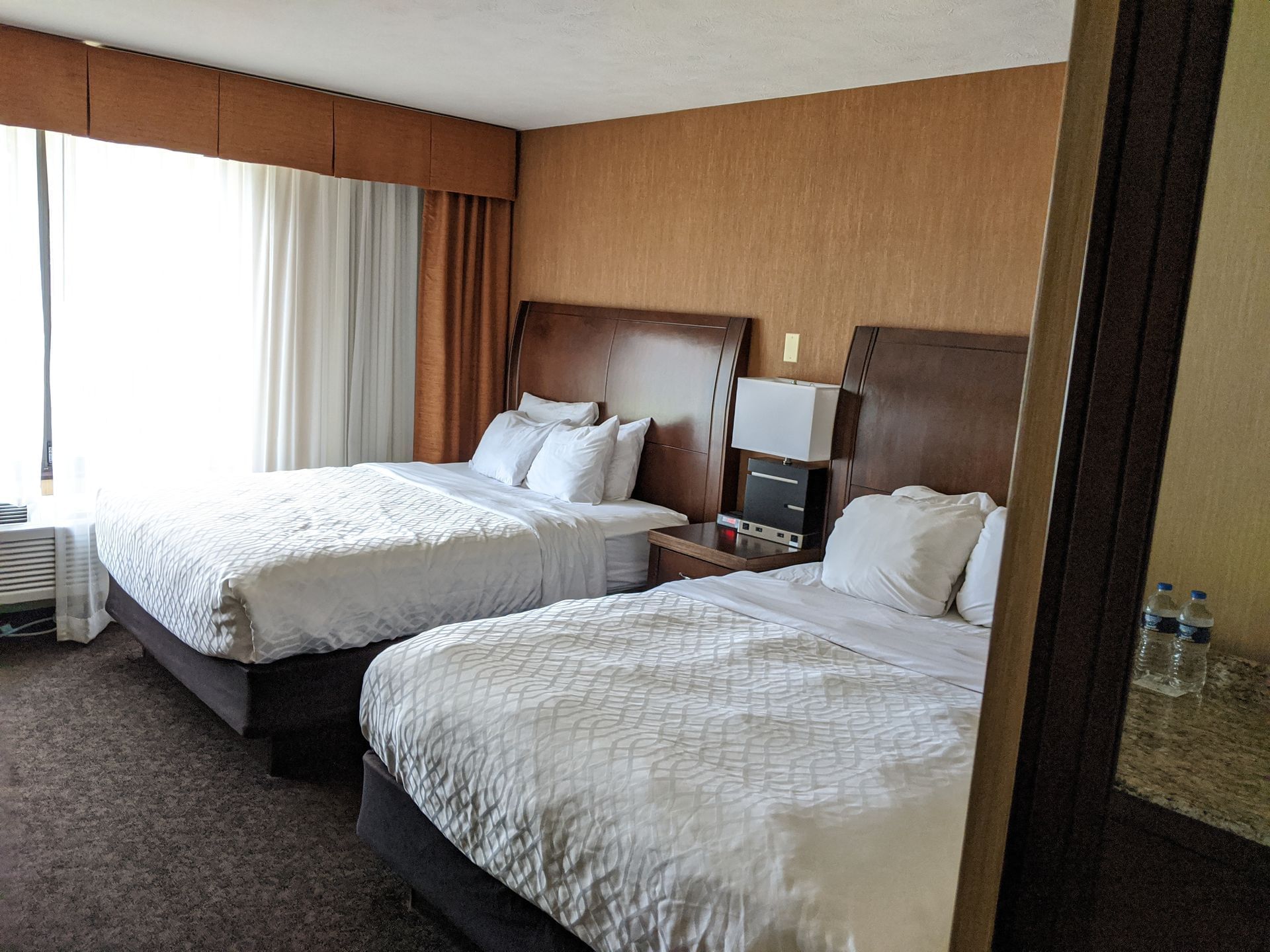 Standard room with 2 queen beds at Evergreen Resort