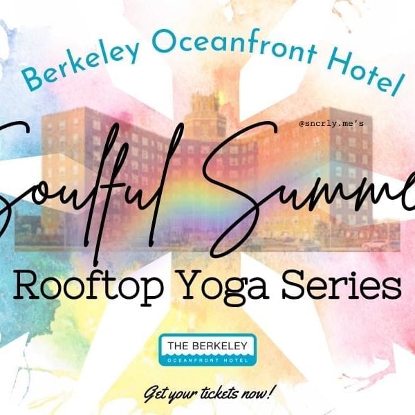 Rooftop Yoga at the Berkeley Oceanfront Hotel
