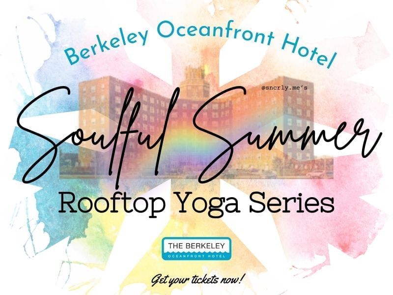 Rooftop Yoga at the Berkeley Oceanfront Hotel