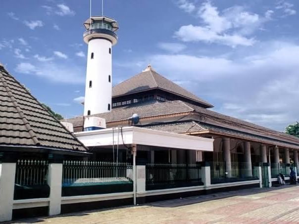 View of the exterior of Ampel Mosque near Vasa Hotel Surabaya