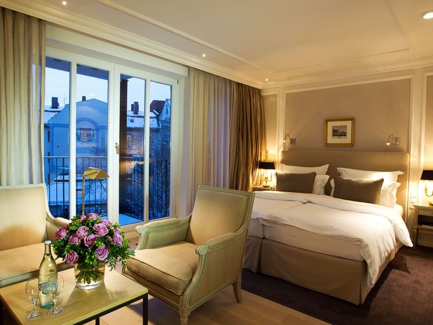 Deluxe Double Room at Hotel München Palace