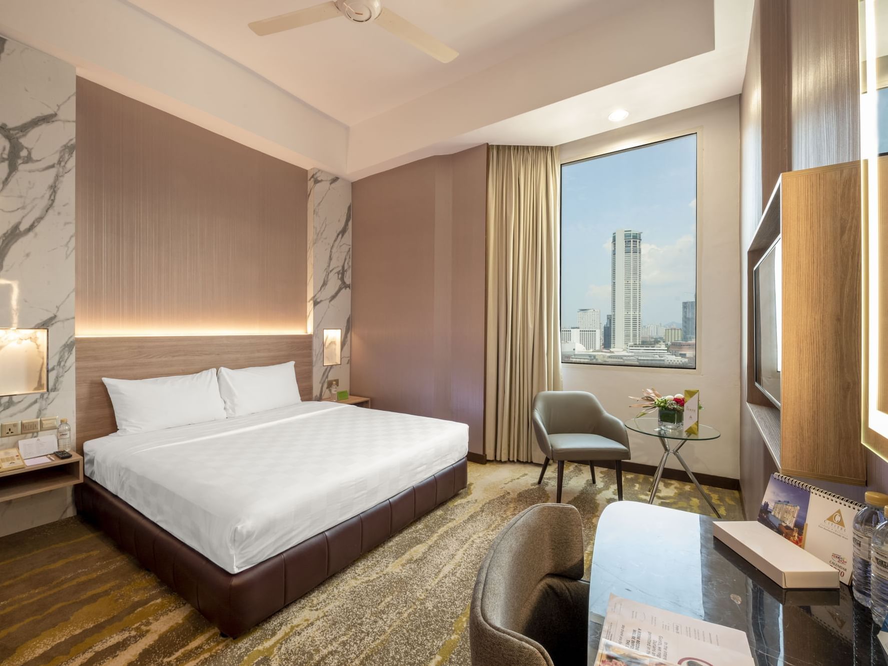 Image 52: Interior of Deluxe room at Cititel Penang Hotel