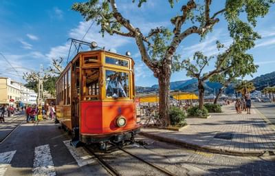 Hafen von Soller - Straßenbahn von Sóller