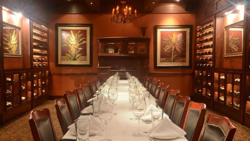 Dining room, Charley's Steakhouse near Legacy Vacation Resorts
