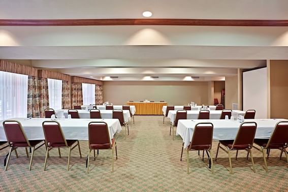 The Coho and Chinook Meeting Rooms at Triple Play Resort Hotel