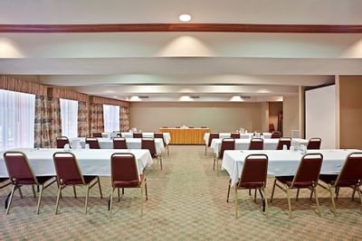 The Coho and Chinook Meeting Rooms at Triple Play Resort Hotel