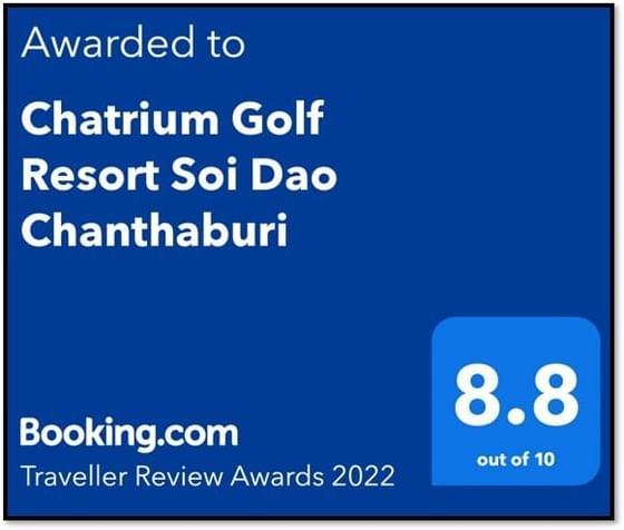 Awad by Booking.com to Chatrium Golf Resort Soi Dao