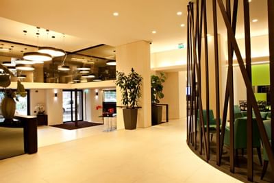 Visuale Hall Hotel Manin Milano