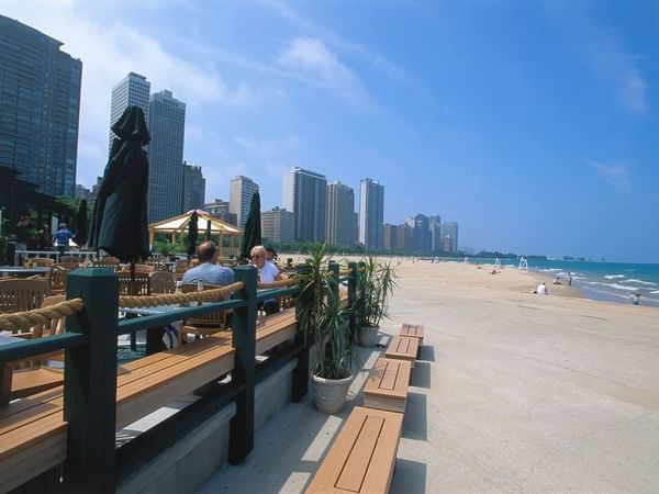 Oak Street & North Avenue Beaches near at Godfrey Hotel Chicago