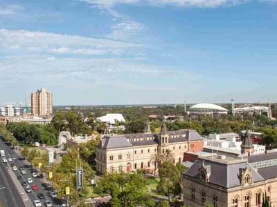 Student Living East West_Student Rooms Adelaide with balcony