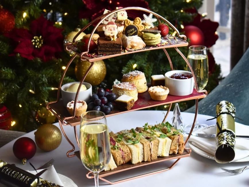 Festive afternoon tea at Gorse Hill in Surrey