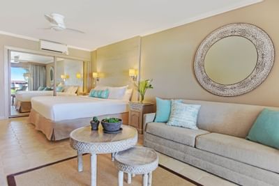 Interior of the Junior suite at Bougainvillea Resort